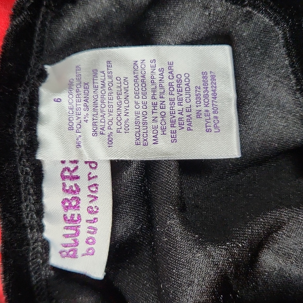 Blueberi Boulevard- Girls Festive Dress - Size 6 - Picture 4 of 4